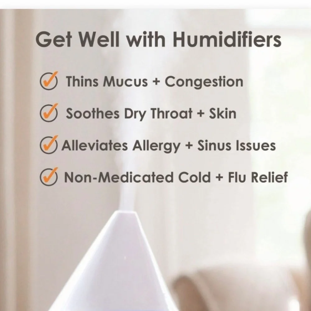 COOL MIST HUMIDIFIER - NEW IN ORIGINAL BOX - Picture 4 of 5